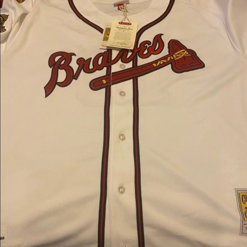 Mitchell & Ness 95 Chipper Jones Jersey